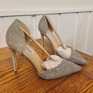 Steven Madden Rhinestone Marbela Heels | New in Box | Perfect wedding shoes